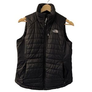 The North Face Black Quilted Vest